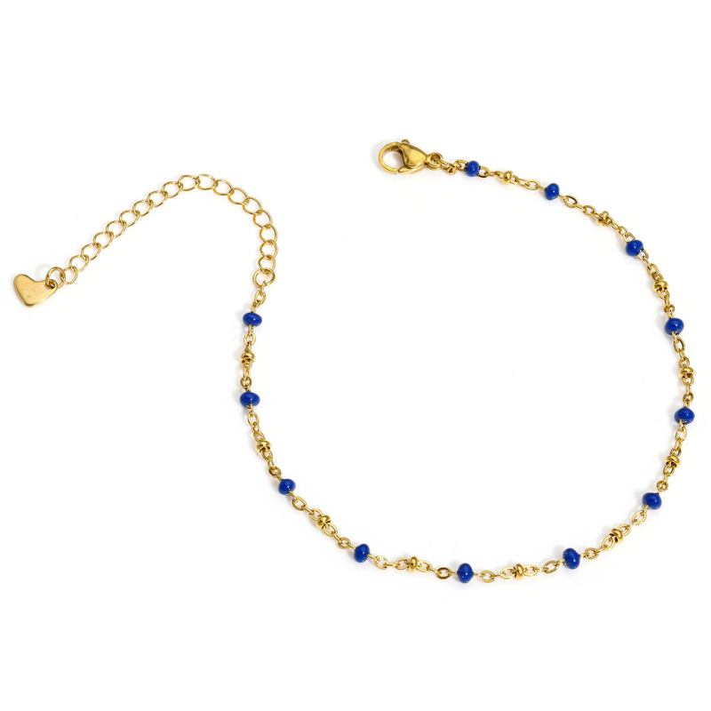 Bracelet de Cheville Fin Or Elina