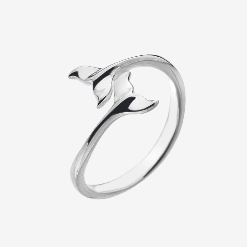Double Whale Tail Ring