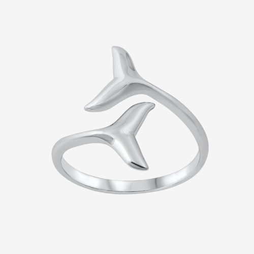Double Whale Tail Ring