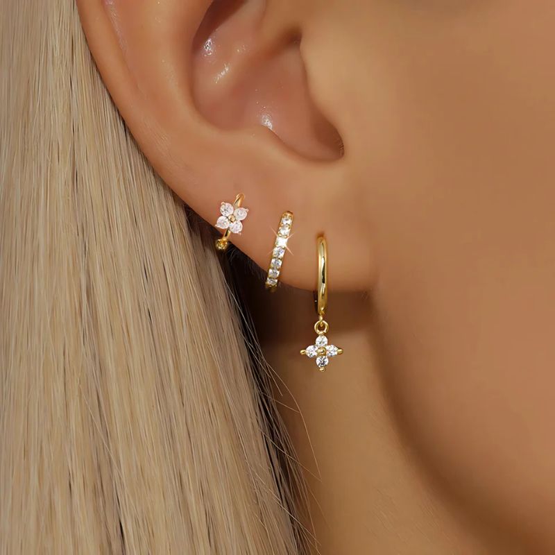 Ensemble de Boucles d’oreilles Elleza