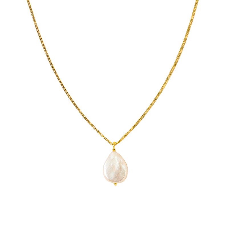 Collier Pendentif Perle d’Eau Douce Giulia