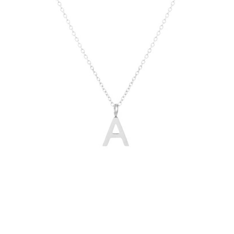 Collier Initiale Doré Style Intemporel Ava