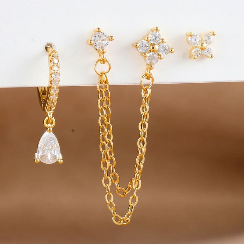 Ensemble de Boucles d’Oreilles Sali