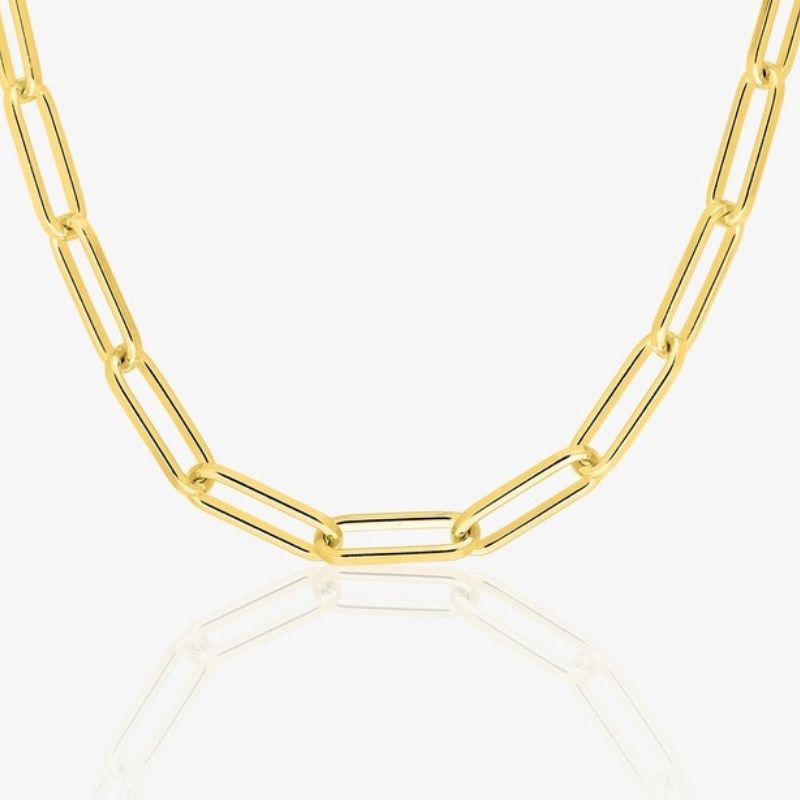 Collier Minimaliste Doré Aria