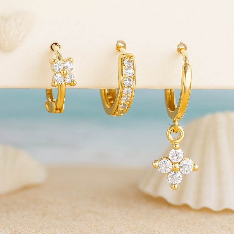 Ensemble de Boucles d’oreilles Elleza
