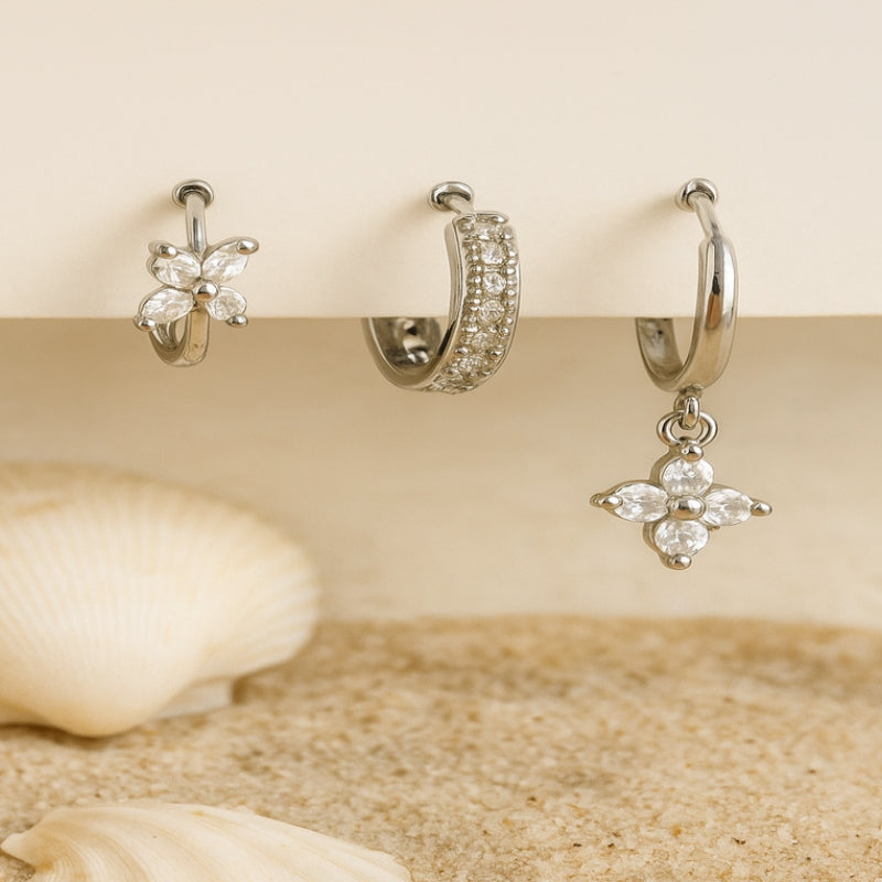 Ensemble de Boucles d’oreilles Elleza