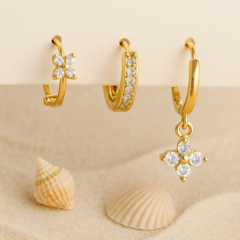 Ensemble de Boucles d’oreilles Elleza