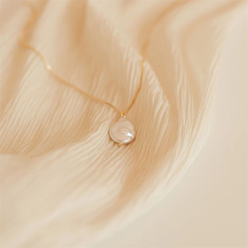 Collier Pendentif Perle d’Eau Douce Giulia