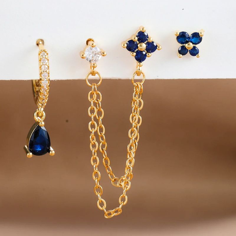 Ensemble de Boucles d’Oreilles Sali