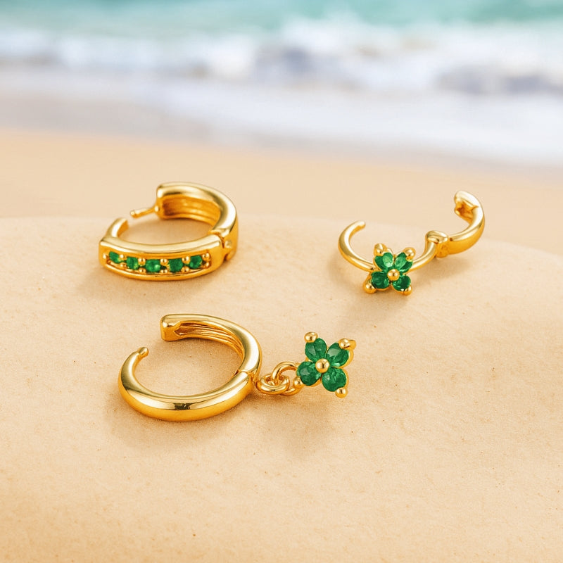 Ensemble de Boucles d’oreilles Elleza