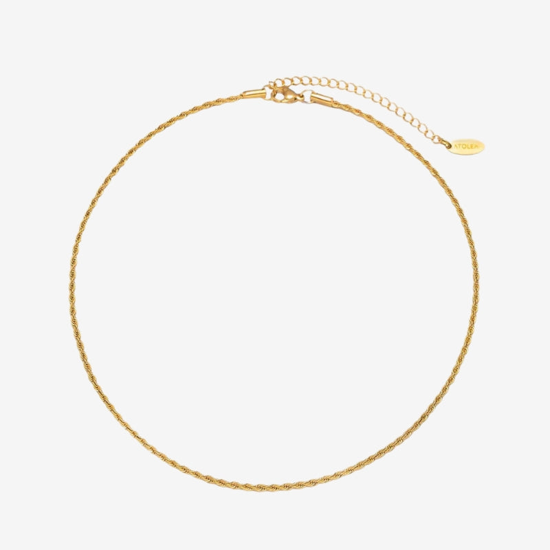Collier "Calvi" à Chaîne Torsadée