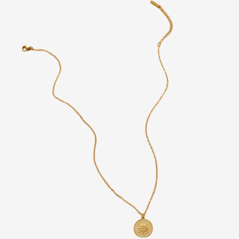 Golden Sun Necklace