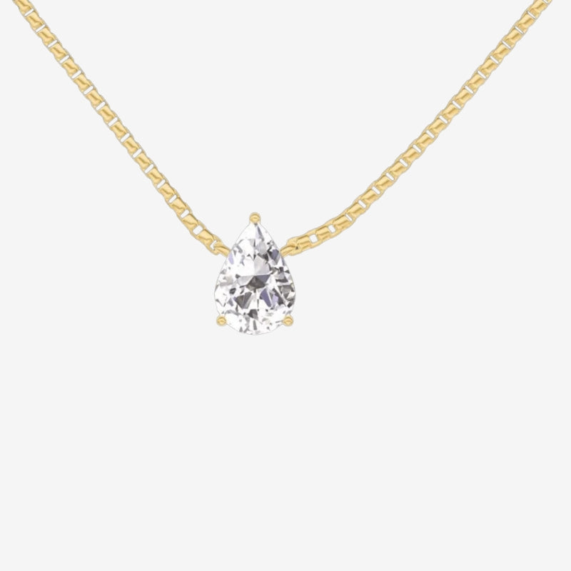 Double Diamond Necklace