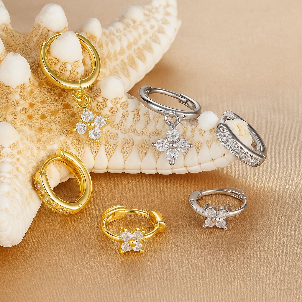 Ensemble de Boucles d’oreilles Elleza