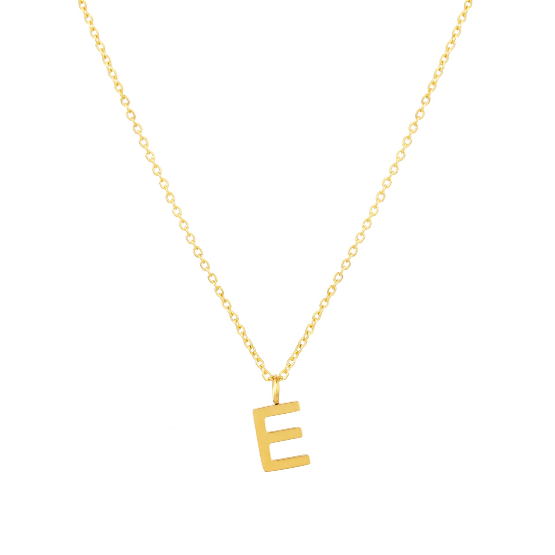 Collier Initiale Doré Style Intemporel Ava