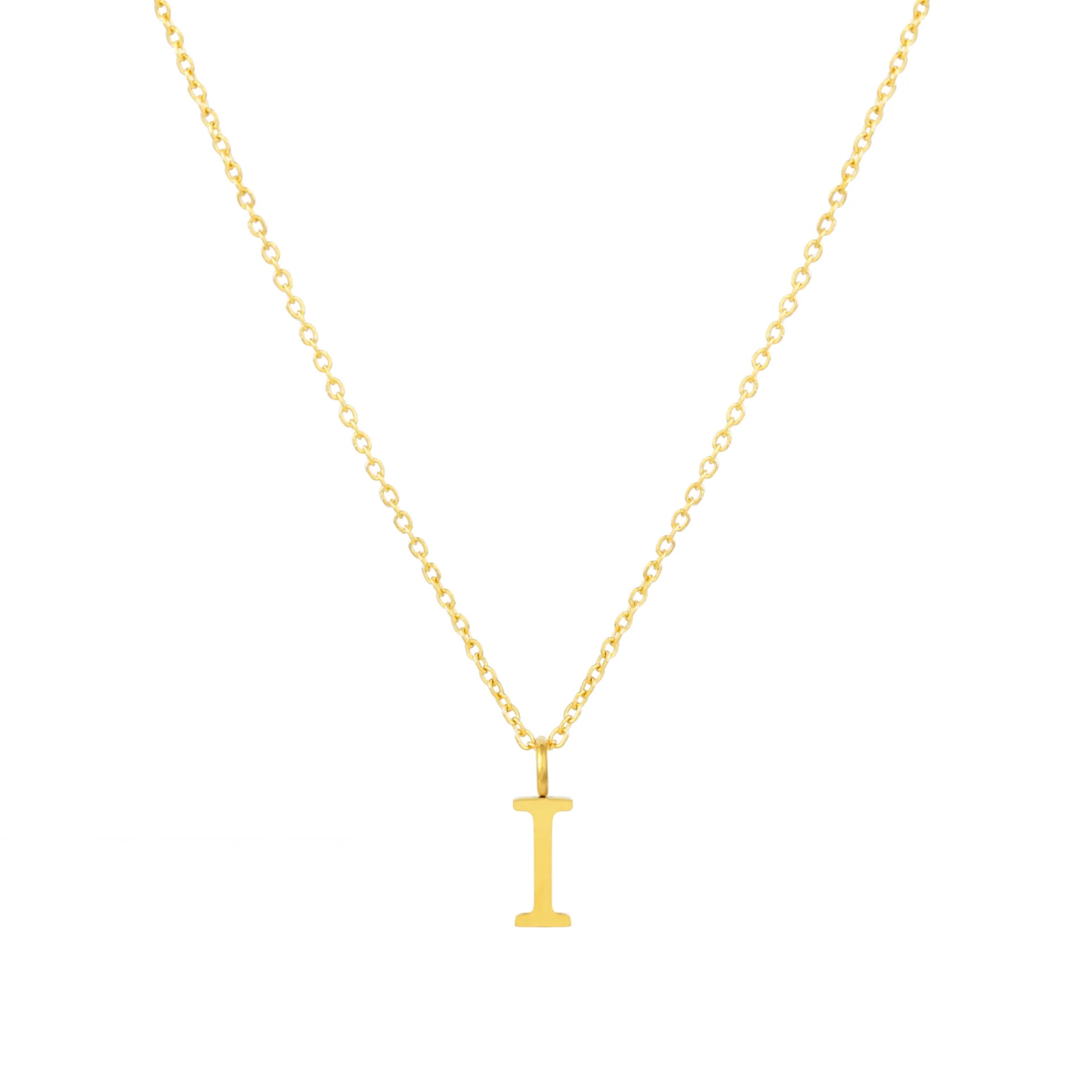 Collier Initiale Doré Style Intemporel Ava