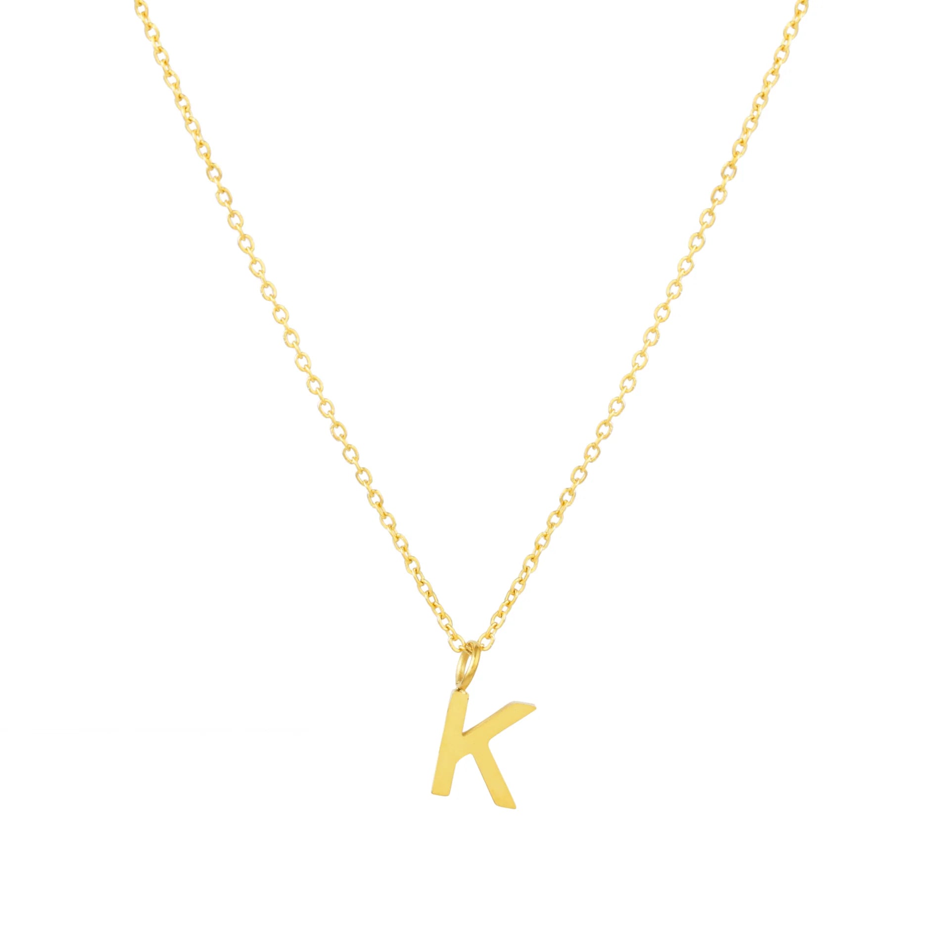 Collier Initiale Doré Style Intemporel Ava
