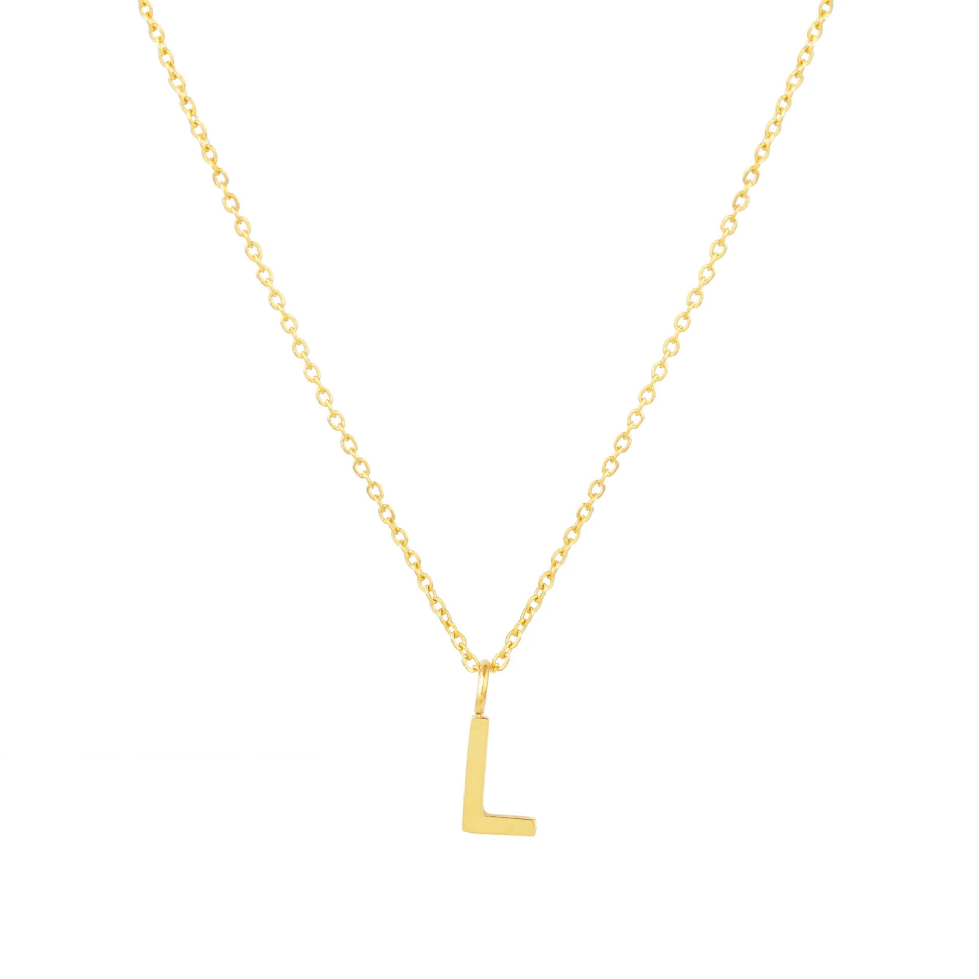 Collier Initiale Doré Style Intemporel Ava