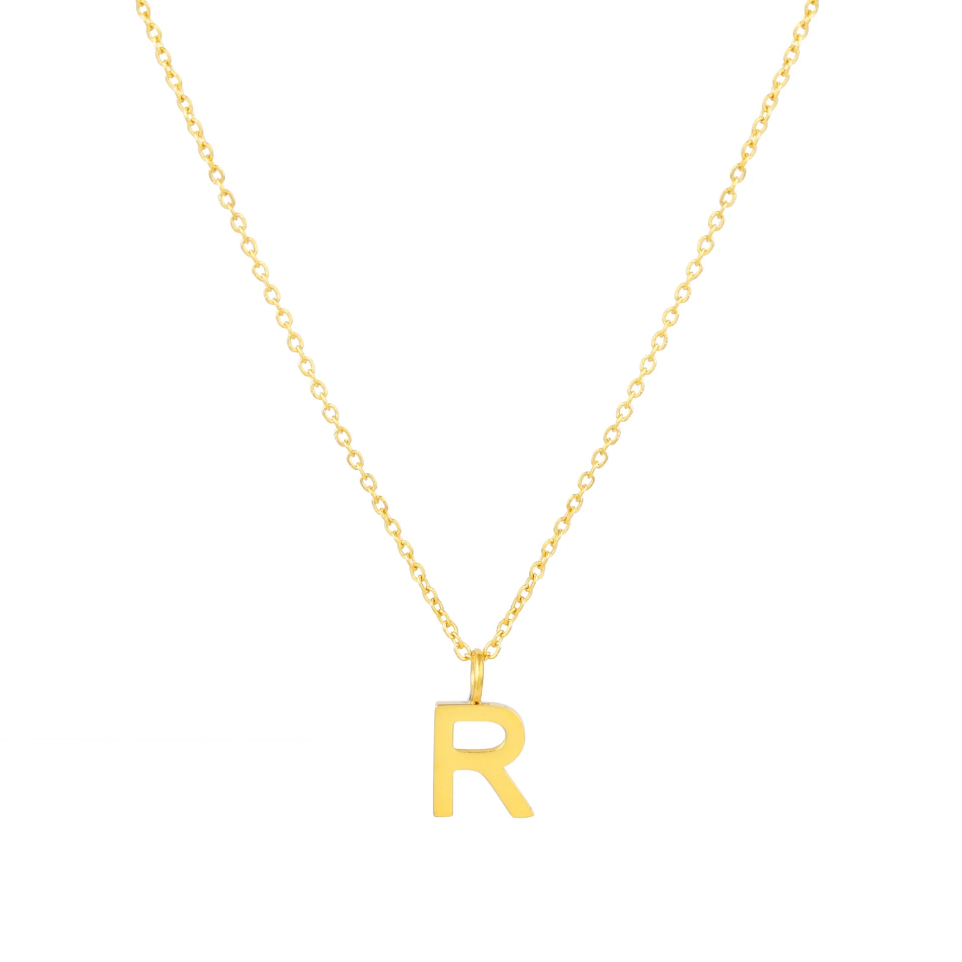 Collier Initiale Doré Style Intemporel Ava