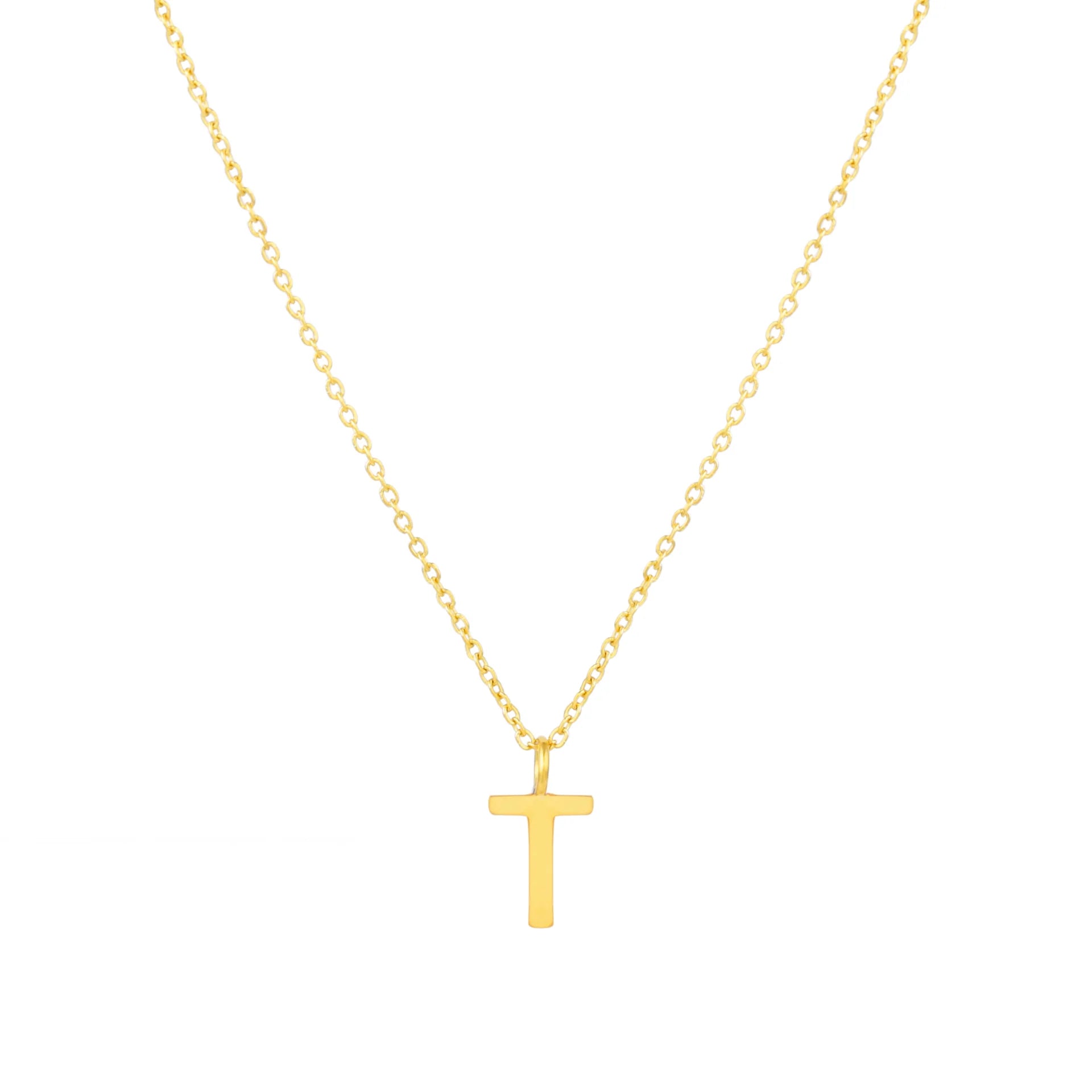 Collier Initiale Doré Style Intemporel Ava