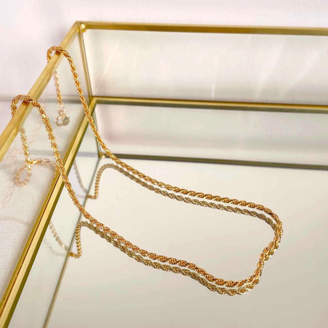 Collier "Calvi" à Chaîne Torsadée - Elleza