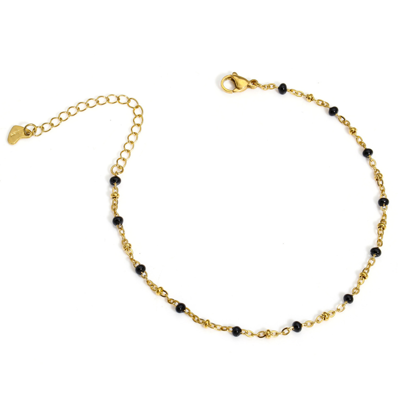 Bracelet de Cheville Fin Or Elina