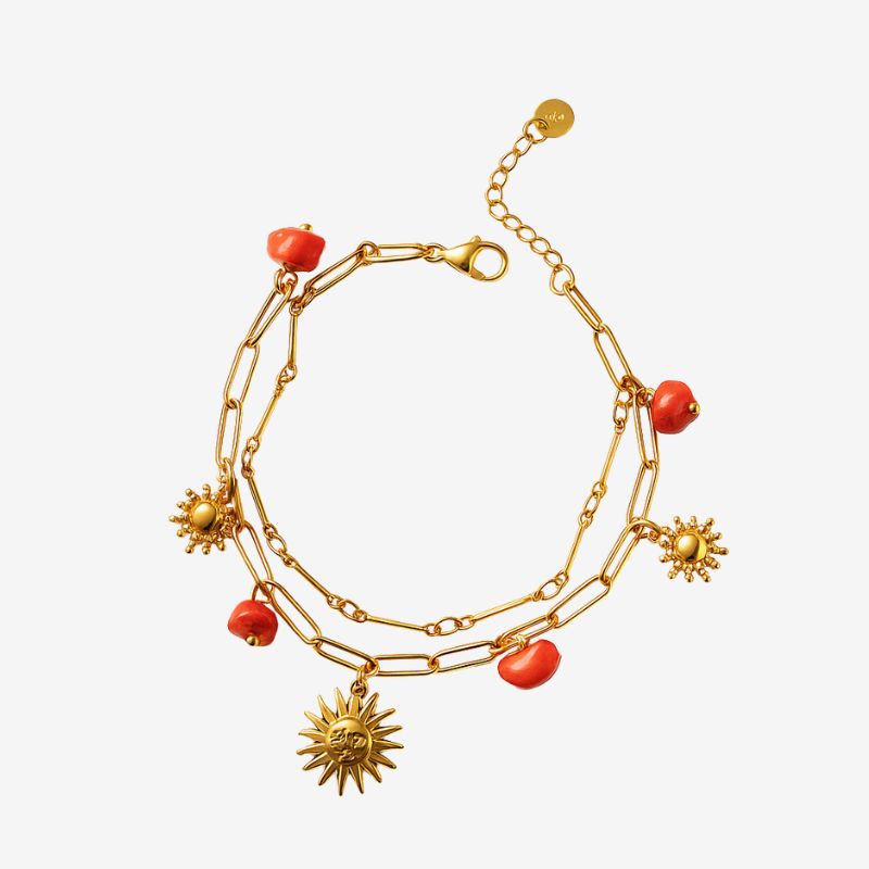 Bracelet Double Chaîne Dalia
