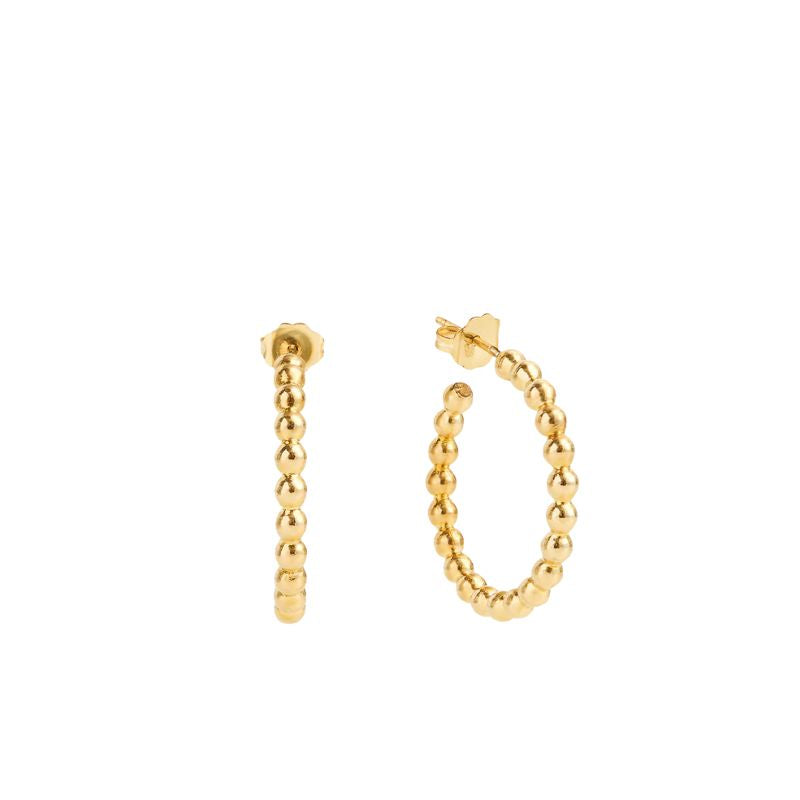 Boucles d’Oreilles Dorées Style Nora